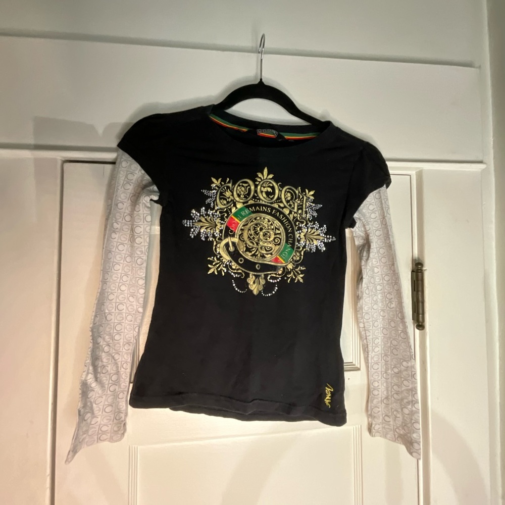 COOGI Y2K Logo Long Sleeve Layered Tee
